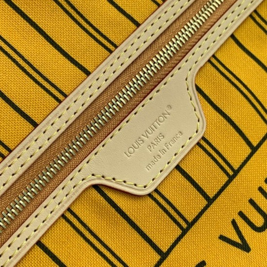 Replica di lusso Borse Imitazioni a tracolla LV Monogram Inside Out Neverfull MM M12708 Giallo Imitazioni Cloni Borse Imitazioni a tracolla LV Monogram Inside Out Neverfull MM M12708 Giallo firmate