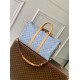 Cloni Borsa Louis Vuitton Keepall Bandoulière 45 M25334 Blu cielo firmate