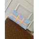 Cloni Borsa Louis Vuitton Keepall Bandoulière 45 M25334 Blu cielo firmate