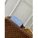 Cloni Borse Replica Alta Qualità LV Nano Speedy Denim M11212 blu firmate