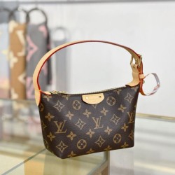 Replica di lusso Borse Louis Vuitton Pochette Hills M27509 Marrone Imitazioni Replica Borse Louis Vuitton Pochette Hills M27509 Marrone firmate