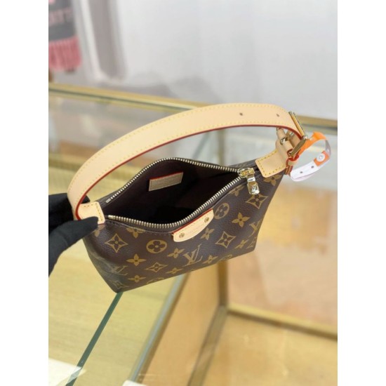 Replica di lusso Borse Louis Vuitton Pochette Hills M27509 Marrone Imitazioni Replica Borse Louis Vuitton Pochette Hills M27509 Marrone firmate