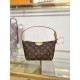 Replica di lusso Borse Louis Vuitton Pochette Hills M27509 Marrone Imitazioni Replica Borse Louis Vuitton Pochette Hills M27509 Marrone firmate