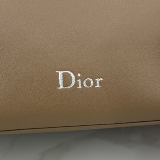 Replica di lusso Pochette Dior Bow Marrone Imitazioni Cloni Pochette Dior Bow Marrone firmate