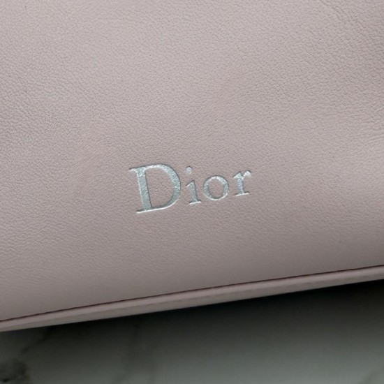 Replica di lusso Pochette Dior Bow Rosa Imitazioni Cloni Pochette Dior Bow Rosa firmate