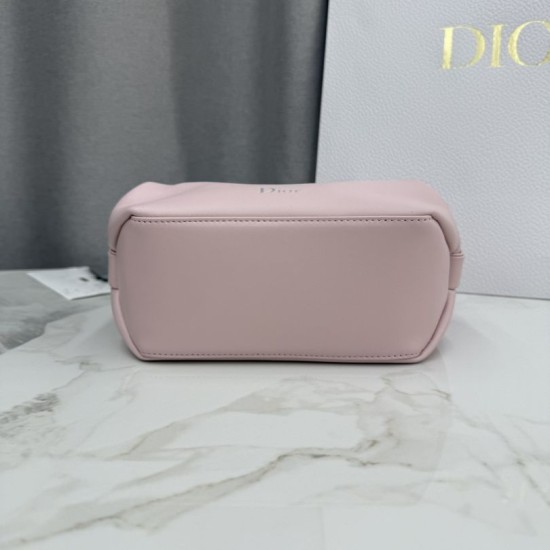 Replica di lusso Pochette Dior Bow Rosa Imitazioni Cloni Pochette Dior Bow Rosa firmate