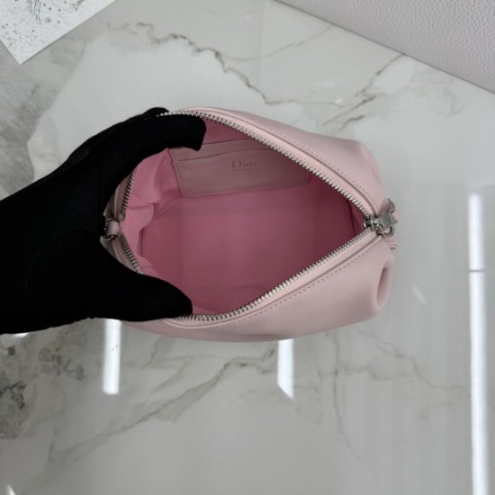 Replica di lusso Pochette Dior Bow Rosa Imitazioni Cloni Pochette Dior Bow Rosa firmate