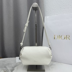 Pochette Dior Bow Bianco