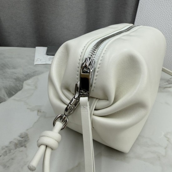 Replica di lusso Pochette Dior Bow Bianco Imitazioni Cloni Pochette Dior Bow Bianco firmate