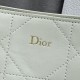 Replica di lusso Borsa Dior Trianon con catena agnello piatta Macrocannage Bianco Imitazioni Cloni Borsa Dior Trianon con catena agnello piatta Macrocannage Bianco firmate