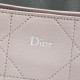 Replica di lusso Borse Dior Trianon con catena agnello piatta Macrocannage Rosa Imitazioni Cloni Borse Replica Dior Trianon con catena agnello piatta Macrocannage Rosa firmate