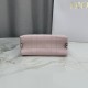 Replica di lusso Borse Dior Trianon con catena agnello piatta Macrocannage Rosa Imitazioni Cloni Borse Replica Dior Trianon con catena agnello piatta Macrocannage Rosa firmate