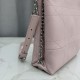 Replica di lusso Borse Dior Trianon con catena agnello piatta Macrocannage Rosa Imitazioni Cloni Borse Replica Dior Trianon con catena agnello piatta Macrocannage Rosa firmate