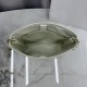 Replica di lusso Borse Dior Trianon con catena piatta macrocannage bianca Imitazioni Cloni Borse Dior Trianon con catena piatta macrocannage bianca firmate