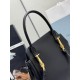 Replica di lusso Borse tote mini Prada Carry 1BA496 Nero Imitazioni Cloni Borse tote mini Prada Carry 1BA496 Nero firmate