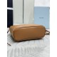 Replica di lusso Borse tote mini Prada Carry 1BA496 Marrone Imitazioni Cloni Borse tote mini Prada Carry 1BA496 Marrone firmate