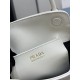 Replica di lusso Borse tote mini Prada Carry 1BA496 Bianca Imitazioni Cloni Borse tote mini Prada Carry 1BA496 Bianca firmate