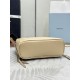 Replica di lusso Borse tote mini Prada Carry 1BA496 Cammeo Imitazioni Cloni Borse tote mini Prada Carry 1BA496 Cammeo firmate