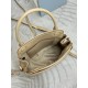 Replica di lusso Borse tote mini Prada Carry 1BA496 Cammeo Imitazioni Cloni Borse tote mini Prada Carry 1BA496 Cammeo firmate