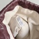 Cloni Borse con coulisse Bottega Veneta Intrecciato Borgogna firmate