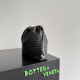 Replica di lusso Borse con coulisse Bottega Veneta Intrecciato Nera Imitazioni Cloni Borse con coulisse Bottega Veneta Intrecciato Nera firmate