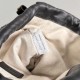 Replica di lusso Borse con coulisse Bottega Veneta Intrecciato Nera Imitazioni Cloni Borse con coulisse Bottega Veneta Intrecciato Nera firmate