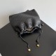 Replica di lusso Borse con coulisse Bottega Veneta Intrecciato Nera Imitazioni Cloni Borse con coulisse Bottega Veneta Intrecciato Nera firmate