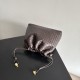 Cloni Borse con coulisse Bottega Veneta Intrecciato Caffè firmate