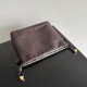 Cloni Borse con coulisse Bottega Veneta Intrecciato Caffè firmate