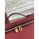 Replica di lusso Marsupio Loro Piana Extra Pocket L19 con maniglia superiore Borgogna Imitazioni Cloni Marsupio Loro Piana Extra Pocket L19 con maniglia superiore Borgogna firmate
