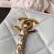 Replica di lusso Borsa shopping piccola Chanel 26S AS6248 blu Imitazioni Cloni Borsa shopping piccola Chanel 26S AS6248 blu firmate