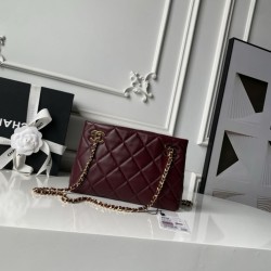 Borse shopping piccola Chanel 26S AS6248 Borgogna Borse shopping piccola Chanel 26S AS6248 Borgogna