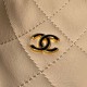 Replica di lusso Borsa 1:1 a secchiello trapuntata Chanel 25 con coulisse AP5317 Albicocca Imitazioni Cloni Borsa Replica a secchiello trapuntata Chanel 25 con coulisse AP5317 Albicocca firmate