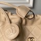 Replica di lusso Borsa 1:1 a secchiello trapuntata Chanel 25 con coulisse AP5317 Albicocca Imitazioni Cloni Borsa Replica a secchiello trapuntata Chanel 25 con coulisse AP5317 Albicocca firmate