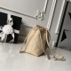 Replica di lusso Borsa 1:1 a secchiello trapuntata Chanel 25 con coulisse AP5317 Albicocca Imitazioni Cloni Borsa Replica a secchiello trapuntata Chanel 25 con coulisse AP5317 Albicocca firmate