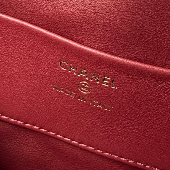Replica di lusso Borsa 1:1 a secchiello trapuntata Chanel 25 con coulisse AP5317 Albicocca Imitazioni Cloni Borsa Replica a secchiello trapuntata Chanel 25 con coulisse AP5317 Albicocca firmate