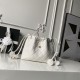 Replica di lusso Borse Alta Qualità a secchiello trapuntata Chanel 25 con coulisse AP5317 Bianca Imitazioni Cloni Borse Replica Alta Qualità a secchiello trapuntata Chanel 25 con coulisse AP5317 Bianca firmate