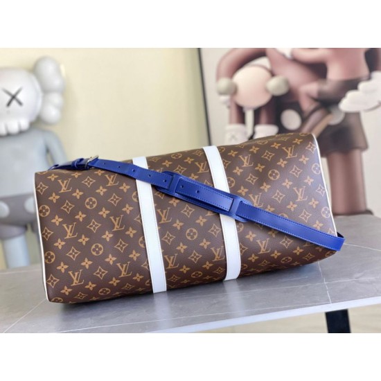 Replica di lusso Bora Pari da viaggio Louis Vuitton Keepall Bandoulière 50 M28161 Imitazioni Cloni Bora Pari replica da viaggio Louis Vuitton Keepall Bandoulière 50 M28161 firmate