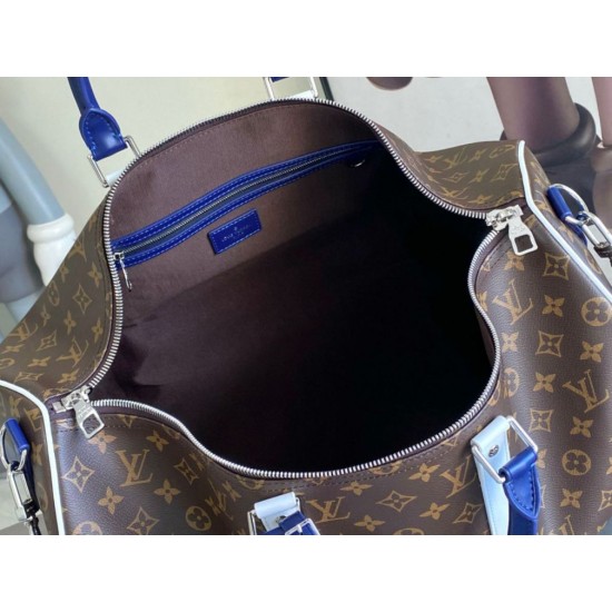 Replica di lusso Bora Pari da viaggio Louis Vuitton Keepall Bandoulière 50 M28161 Imitazioni Cloni Bora Pari replica da viaggio Louis Vuitton Keepall Bandoulière 50 M28161 firmate