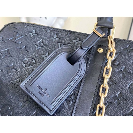 Replica di lusso Borse Louis Vuitton Keepall Bandoulière 45 M26460 Nera Imitazioni Cloni Borse Louis Vuitton Keepall Bandoulière 45 M26460 Nera firmate