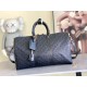 Replica di lusso Borse Louis Vuitton Keepall Bandoulière 45 M26460 Nera Imitazioni Cloni Borse Louis Vuitton Keepall Bandoulière 45 M26460 Nera firmate