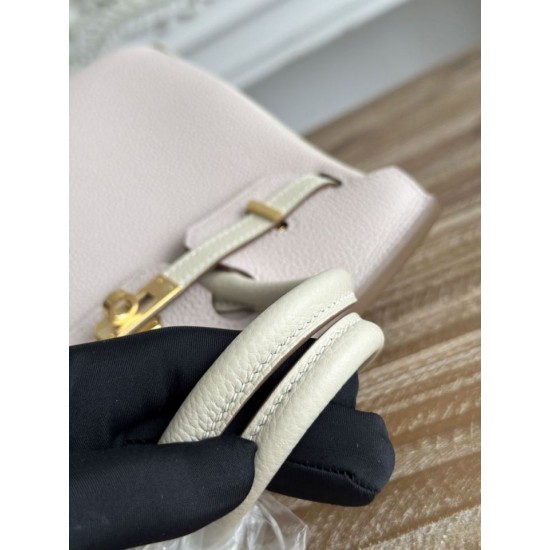 Replica di lusso Borse Firmate Hermès Birkin 25cm/30cm bicolore pelle Togo Rosa/Bianco Imitazioni Cloni Borse Firmate Replica Hermès Birkin 25cm/30cm bicolore pelle Togo Rosa/Bianco firmate