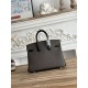 Replica di lusso Borsa Hermès Birkin 25cm/30cm bicolore pelle Togo Etoupe/Nero Imitazioni Cloni Borsa Hermès Birkin 25cm/30cm bicolore pelle Togo Etoupe/Nero firmate