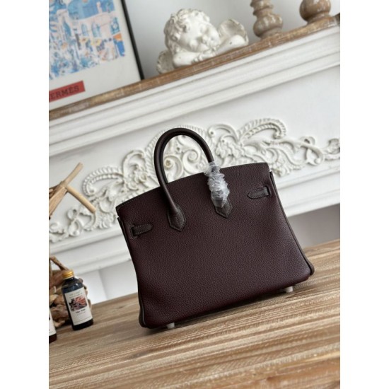 Replica di lusso Borse Imitazioni Hermès Birkin 25cm/30cm bicolore pelle Togo Borgogna Imitazioni Cloni Borse Imitazioni Hermès Birkin 25cm/30cm bicolore pelle Togo Borgogna firmate