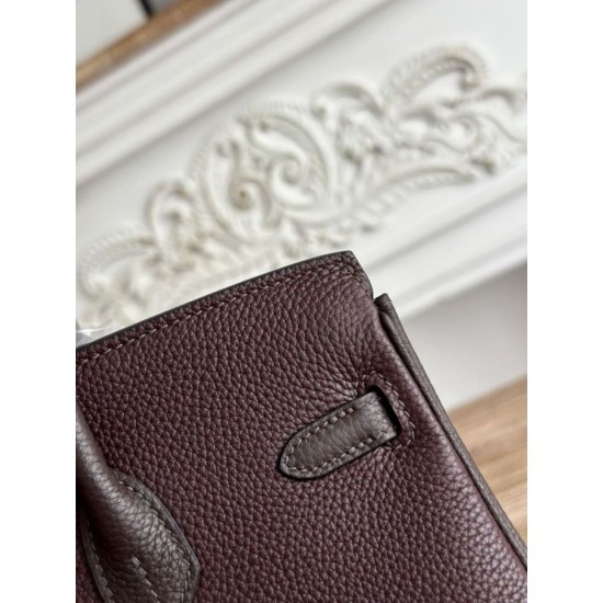 Replica di lusso Borse Imitazioni Hermès Birkin 25cm/30cm bicolore pelle Togo Borgogna Imitazioni Cloni Borse Imitazioni Hermès Birkin 25cm/30cm bicolore pelle Togo Borgogna firmate