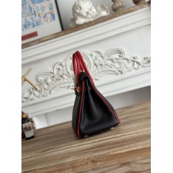 Borse Hermès Birkin 25cm/30cm bicolore pelle Togo Nero/Rosso Borse Hermès Birkin 25cm/30cm bicolore pelle Togo Nero/Rosso