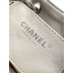 Cloni Borse Chanel 25 Mini Hobo AS5631 pelle di vitello scamosciata Grigio firmate