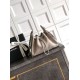 Cloni Borse Chanel 25 Mini Hobo AS5631 pelle di vitello scamosciata Grigio firmate