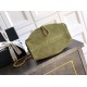 Replica di lusso Borse Chanel 25 Mini Hobo AS5631 pelle di vitello scamosciata Verde Imitazioni Cloni Borse Chanel 25 Mini Hobo AS5631 pelle di vitello scamosciata Verde firmate