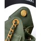 Replica di lusso Borse a secchiello/a spalla Chanel 25 piccola AS5631 pelle trapuntata caviar Verde Imitazioni Cloni Borse Replica a secchiello/a spalla Chanel 25 piccola AS5631 pelle trapuntata caviar Verde firmate